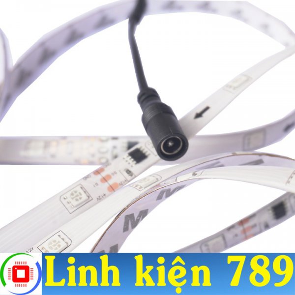 LED đuổi RGB cuộn 5m tự động điều khiển